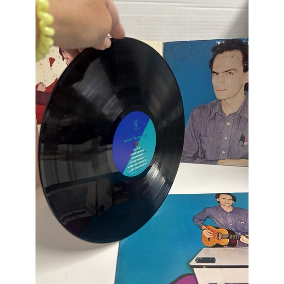 James Taylor Flag 1979 Vinyl Album CBS Inc. - Picture 5 of 6